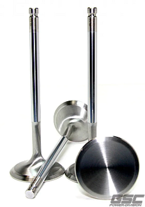 GSC Power Division GSC P-D Audi DAZA 28mm Head STD 101.8mm Long Chrome Polished Exhaust Valve - Set of 10
