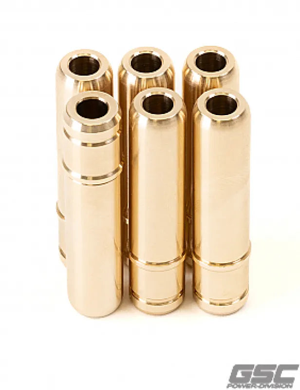 GSC Power Division GSC P-D Toyota G16E Manganese Bronze Intake Valve Guide Stopper Style - Set of 6