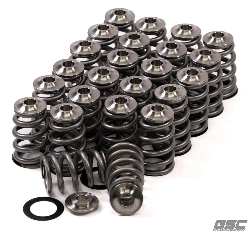 GSC Power Division GSC P-D Nissan VQ35 High Pressure Conical Valve Spring Titanium Retainer and Spring Seat Kit