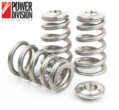 GSC Power Division GSC P-D Toyota 2JZ-GTE Single Conical Valve Spring and Ti Retainer Kit