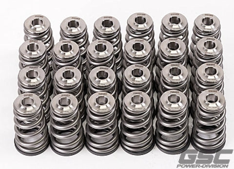GSC Power Division GSC P-D Nissan TB48 Ti Retainer Steel Spring Seat Conical Valve Spring Kit