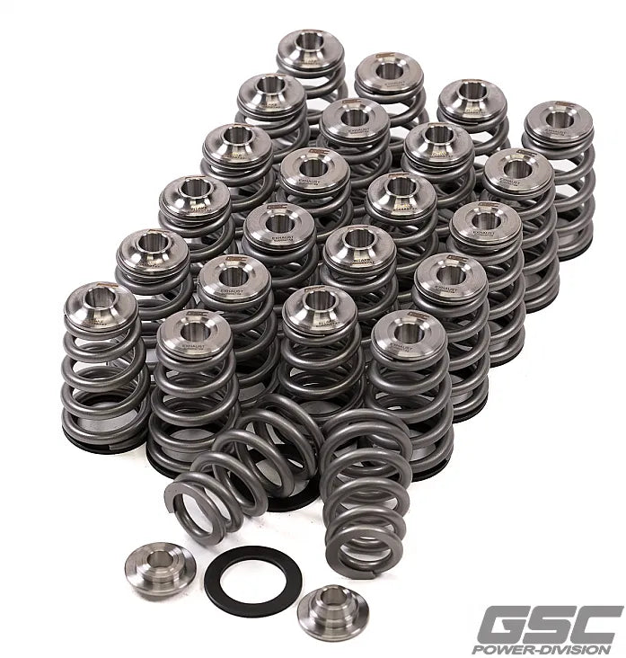GSC Power Division GSC P-D Nissan GTR VR38DETT Single Conical Valve Spring & Titanium Retainer Kit (Race Only)