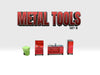 American Diorama 1:64 Figure Set: Metal Tools - Set B