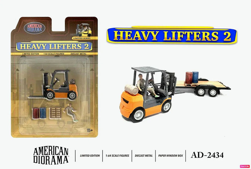 American Diorama American Diorama 1:64 Heavy Lifters Figure Set