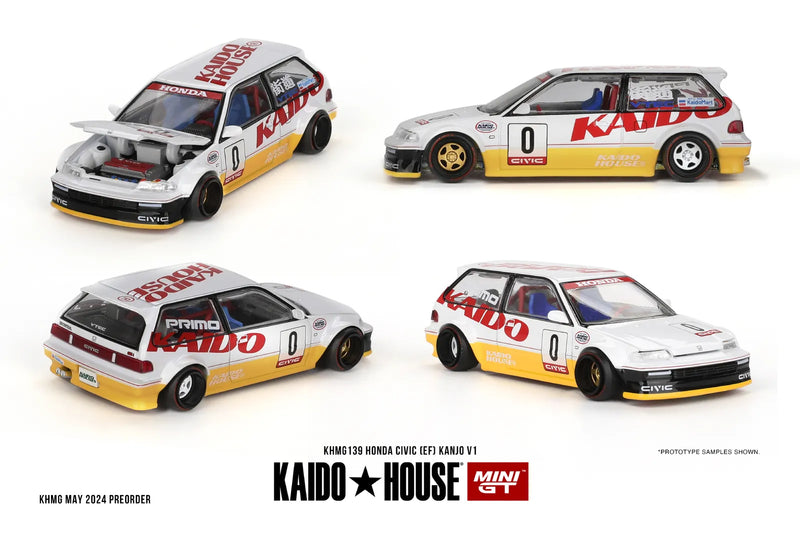 Mini GT 1:64 Honda Civic (EF) Kanjo V1