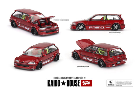 Mini GT Kaido House Honda Civic (EF) Kaido Works V2