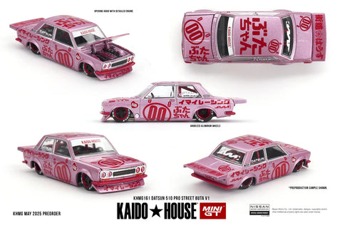 Mini GT Kaido House Datsun 510 Pro Street Buta V1