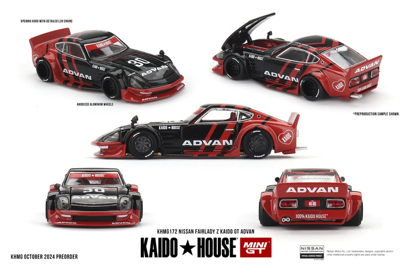 Mini GT 1:64 Nissan Fairlady Z Kaido GT ADVAN