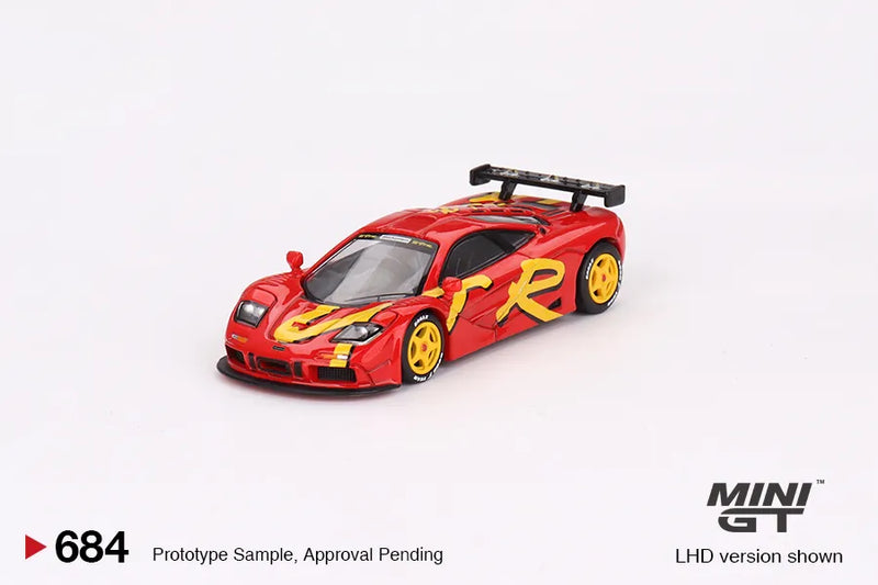 Mini GT 1:64 McLaren F1 GTR 1996 Presentation