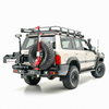 Rockarmor Steel Dual Wheel Carrier To Suit Nissan Patrol Y61 Gu1,2,3 1997-20004 And Gu Wagon