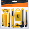 GV Tools Snap-Off Knight and Scraper Set 8 Piece GV149