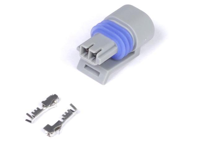 Haltech Plug and Pins Only - Delphi 2 Pin GM style Air