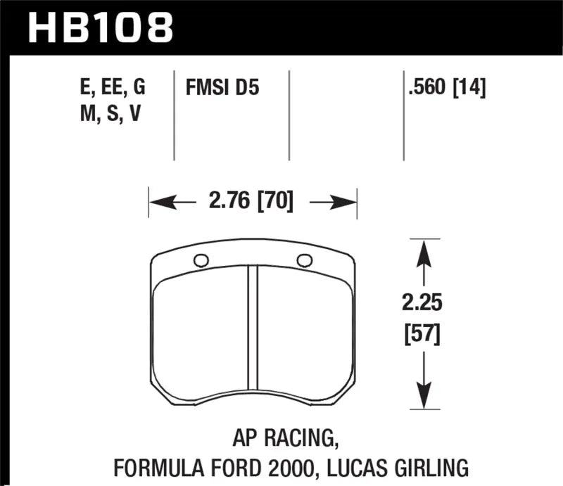 Hawk Performance HB108S.560 Hawk AP Racing / FF 20 | Kren Offroad NZ