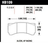 Hawk Performance Hawk AP Racing/Alcon 29mm DTC-70 Race Rear Brake Pads (image 6)