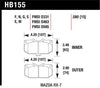 Hawk Performance Hawk 93-95 Mazda RX-7 Blue 9012 Front Brake Pads (image 6)