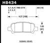 Hawk Performance Hawk 02-03 WRX / 05-08 LGT D770 HP+ Street Rear Brake Pads