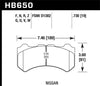 Hawk Performance Hawk 09-11 Nissan GT-R HPS Street Front Brake Pads