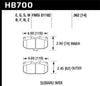 Hawk Performance Hawk 06-07 Subaru Impreza WRX DTC-60 Front Race Brake Pads