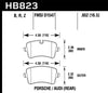 Hawk Performance Hawk 13-17 Audi S6/S7/S8 / 12-17 Audi A6 Quattro/A7 Quattro Performance Ceramic Rear Brake Pads