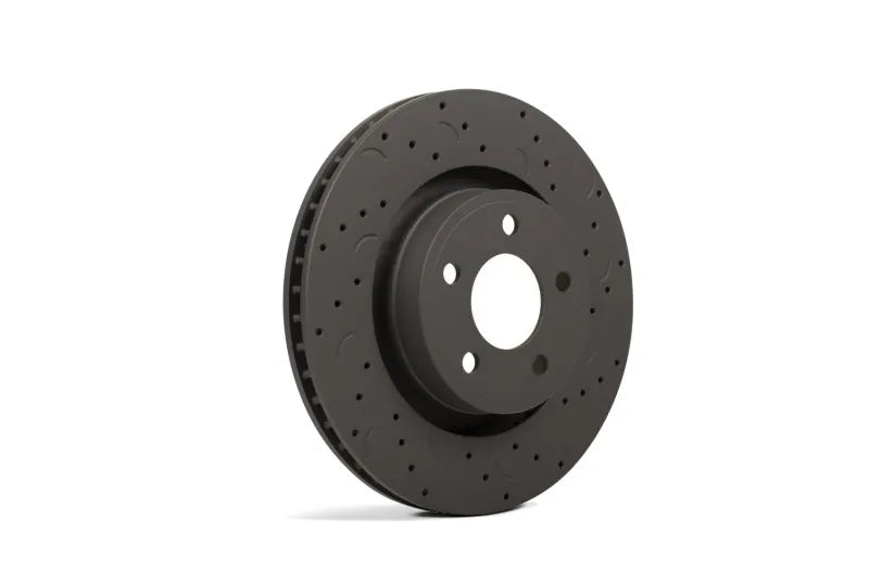 Hawk Performance Hawk Talon 16-17 Audi Q5/A5 Talon Cross Drilled and Slotted Front Rotors