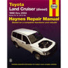 Haynes Repair Manual Suits Toyota Land Cruiser 98-07 92752