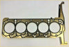 Gold-colored 1.2mm head gasket with black seals and 3-notch cutouts for ford ranger everest 3.2 tdci 20v safa engine