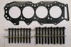 Black head gasket and bolts set for ford ranger wl 12v 2.5td 2.5d engine with precise fit and durable material