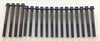 Set of black steel engine bolts with threaded shafts and hex heads for mitsubishi l200 shogun pajero 3.2 did td 4m41