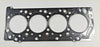 Black metal head gasket with four circular openings for pajero shogun sport challenger 2001–2006 engine