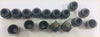 Black metal valve stem seals arranged in rows for nissan navara pick up d22 25di yd25ddt head gasket set and bolts