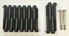 Black and gold head gasket set bolts with hex heads and threaded shafts for shogun l200 delica challenger montero