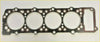 Black engine head gasket with four circular openings and textured surface for shogun l200 delica challenger montero