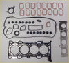 Black and silver head gasket set with red rubber seals for freelander lr2 evoque discovery sport xe xf xj engines