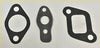 Three black rubber head gaskets with different shapes and holes for mitsubishi shogun pajero challenger 3.2 did td
