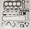 Black and metallic head gasket set with rubber seals and metal plates for navara pathfinder murano nv350 np300 2.5 dci