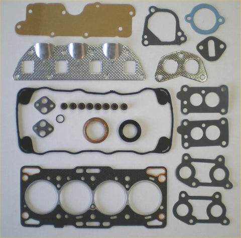 Black and silver metal head gasket set with seals and o-rings for Suzuki SJ410 Jimny Santana 1.0 F10A Holden Scurry