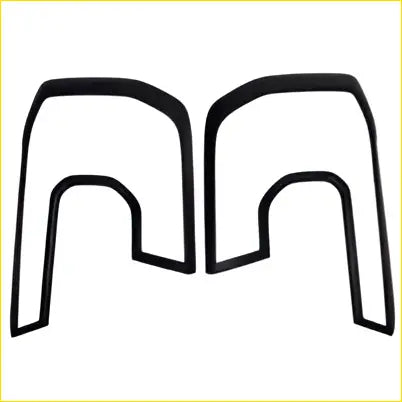 Black rubber gasket seals for head light cover fit for ford ranger py next gen wildtrack sport 2022-2023