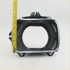 Black plastic headlight bucket with chrome trim for toyota 4runner hilux 1984-1995 shown from the back side