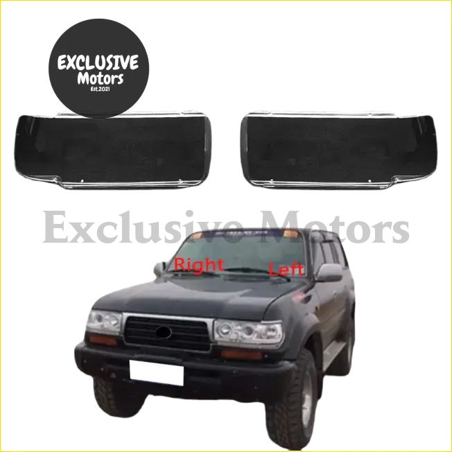 Headlight Case and Front Cover Glass for Toyota Land - Lights