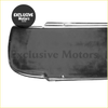 Chrome finished headlight case and front headlight cover glass for toyota land with exclusive motors hood ornament