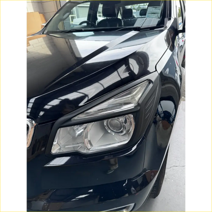 Headlight Covers and Taillight Holden Colorado 2012-2016 Matte - Plastic Trim