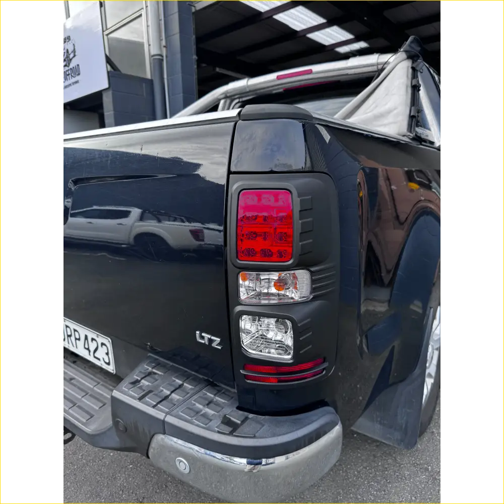 Headlight Covers and Taillight Holden Colorado 2012-2016 Matte - Plastic Trim