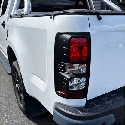 Headlight Covers and Taillight Holden Colorado 2016-2020 Matte - Plastic Trim