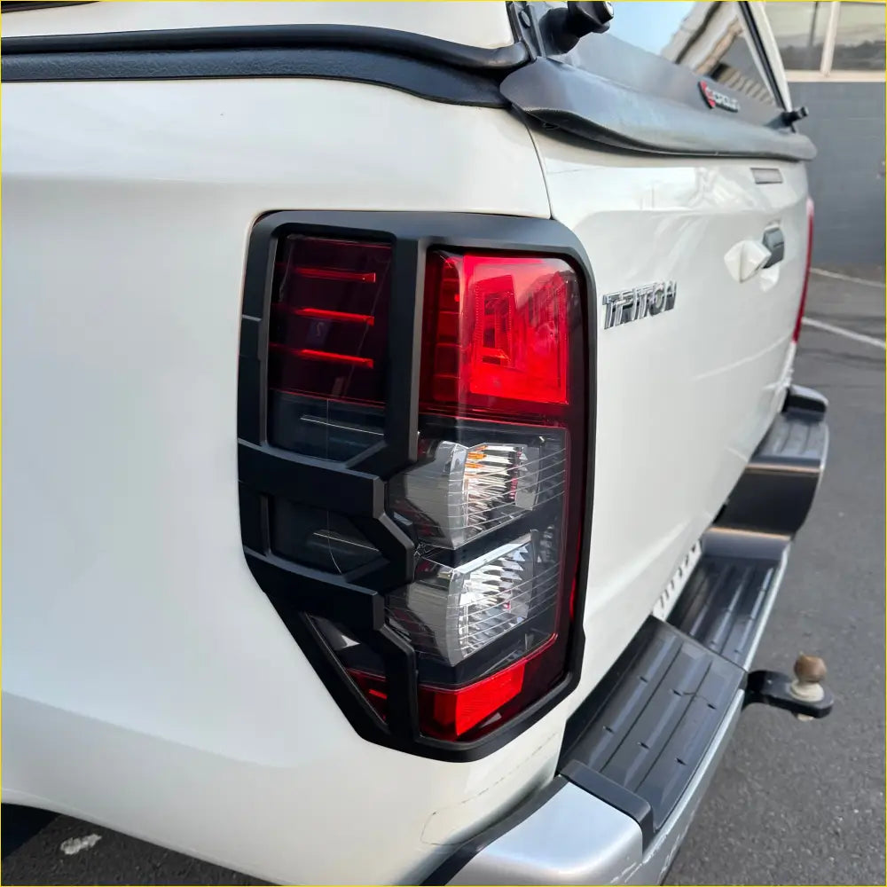 Headlight Covers and Taillight Mitsubishi Triton 2019-2023 - Plastic Trim