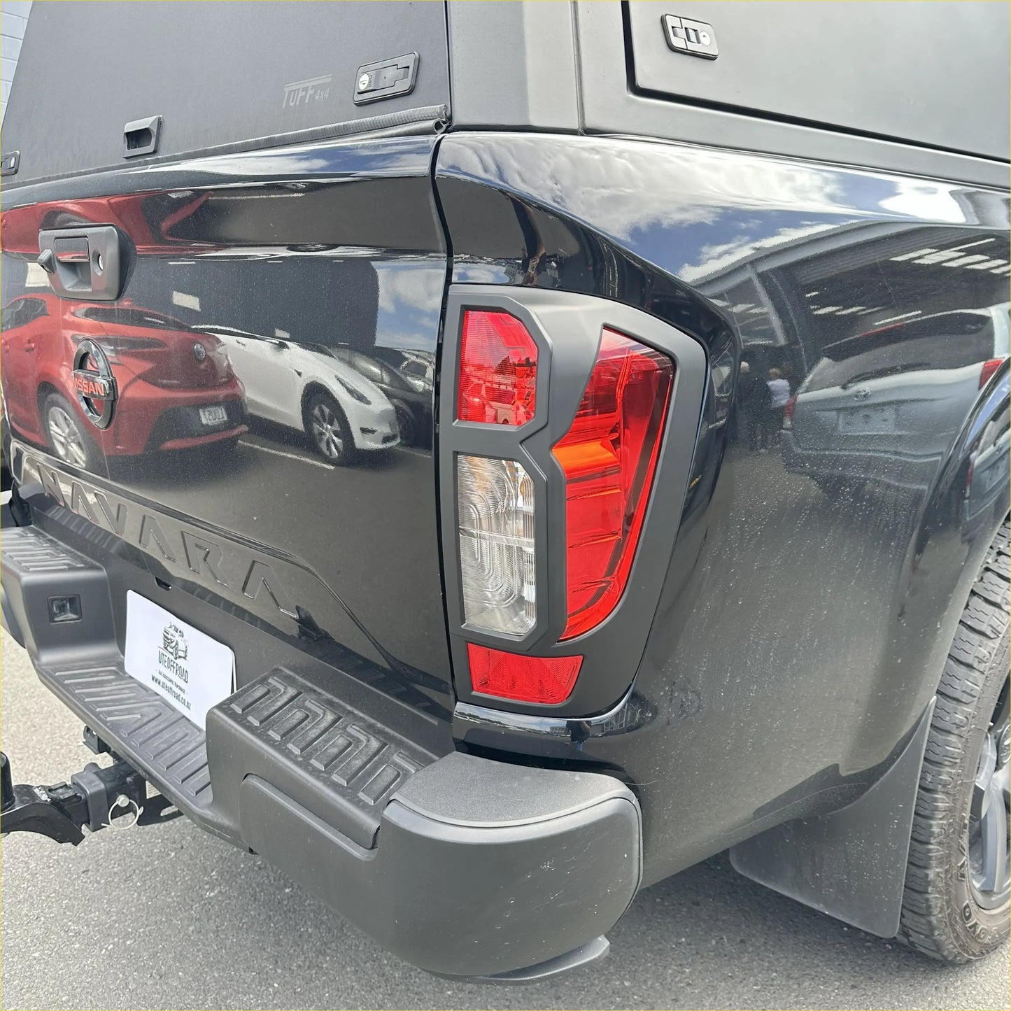 Headlight Covers and Taillight Nissan Navara 2021+ SL Matte - Plastic Trim