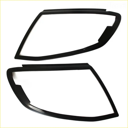 Headlight Covers Ford Ranger PX1 2012-2015 Matte Black