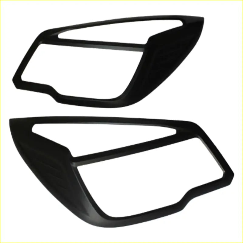 Headlight Covers Holden Colorado 2012-2016 Matte Black