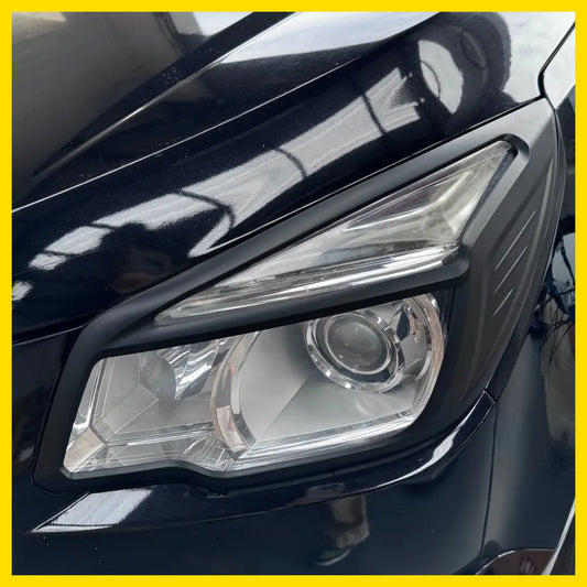 Headlight Covers Holden Colorado 2012-2016 Matte Black