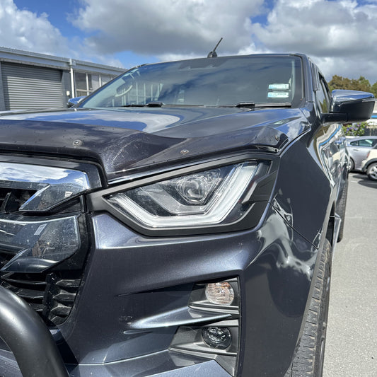 Headlight Covers ISUZU D MAX 2021-2023 Matte Black