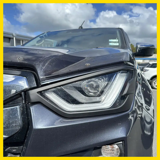 Headlight Covers ISUZU D MAX 2021-2023 Matte Black